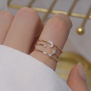 NEW 14K GOLD PLATED UNDER THE SKY RING